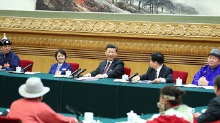 President Xi joined NPC deputies from Inner Mongolia Autonomous Region
