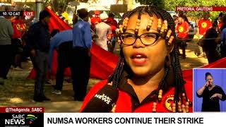 NUMSA workers continue to strike