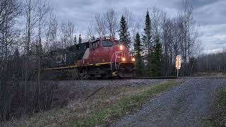 CN 576 in Val-d'Or Quebec May 10th, 2024