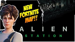 ALIEN ROMULUS IN FORTNITE??!! [Alien Station - Full FORTNITE Gameplay]