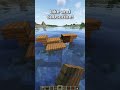 How to build an easy mini boat! #minecraft #tutorial #trending #gaming #shorts