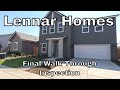 Final Walk Through Inspection - (Lennar Homes) | Homes for Sale in Madera Ca Riverstone