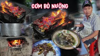 Đây là 2 quán cơm bò nướng có thêm tô súp cháo bò thuộc dạng siêu ngon | Long Xuyên TV