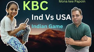 KBC kids special with Mona Kee Papoin  #kbc #kbckid #mummycomedykbclive