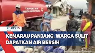 Kemarau Panjang, Warga Sulit Dapatkan Air Bersih