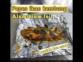 Resep pepes ikan kembung aluminium foil mudah dan enak..