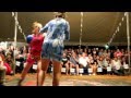 Four women fighting - exciting tent fighting fight-club in Outback Australia