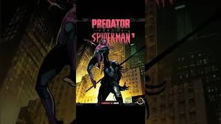 SpiderMan faces off against Predator in epic crossover! Coming April 2025 from  #spiderman #predator