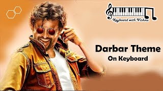 Darbar Theme On Keyboard | How to play | Tutorial | Perfect Piano