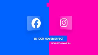 3D Tilt Hover Effects with HTML, CSS & JavaScript