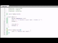 C++ Programming Tutorial - 9 - using namespace std; Trick