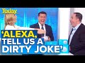 Karl walks off set after Alexa's dirty joke | Today Show Australia