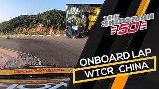 Onboard lap WTCR race Ningbo with CUPRA TCR