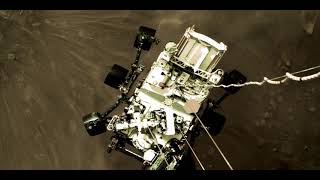 Mars Perseverance rover - rover drop high resolution image