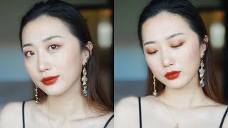 小美Mei♡ 画一个气场全开背头大哥妆  🍂golden brown makeup