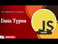 Part 4: Data Types in JavaScript | Basic JavaScript
