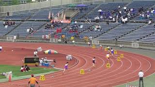 2019京都IH陸上　男子4×100mリレー準決勝3組