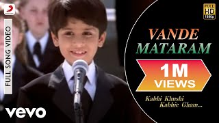 Vande Mataram Full Video - K3G|Hrithik Roshan|Usha Uthup, Kavita Krishnamurthy