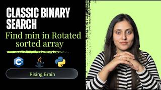 Find Minimum in Rotated Sorted Array | Binary Search Pattern | C++ Java Python