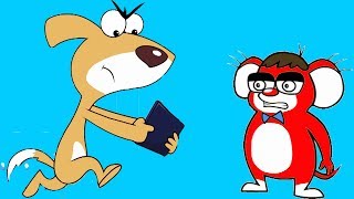 Rat A Tat Red Charley Yellow Don Funny Animated Doggy Cartoon Kids Show For Children Chotoonz TV