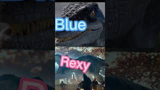 rexy and blue edit#blue#rexy