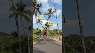 Pune to Goa budget breakdown #travel #punetourism #minivlog #punetravelvlog