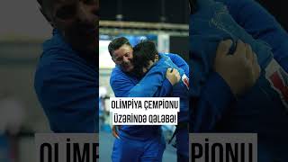 🇦🇿 Elcan Hacıyev Olimpiya çempionu Laşa Bekauri üzərində möhtəşəm ipponla qələbə qazandı