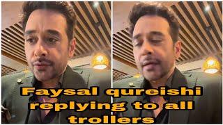 Faysal qureishi message for All trollers #faysalquraishi #gameshowaisaychalayga