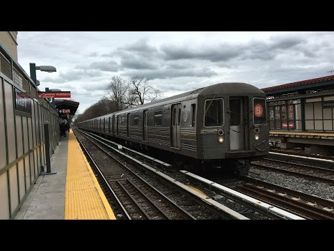 [MTA]: (B) Train Action @ Avenue M - YouTube