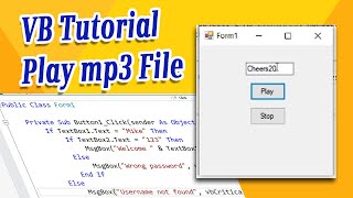 Play mp3 File - Visual Basic