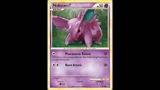 #032 All Nidoran ♂️ Pokemon Cards Compilation!