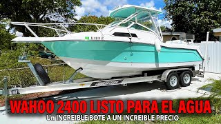 Wahoo 2400 en venta Una oportunidad única