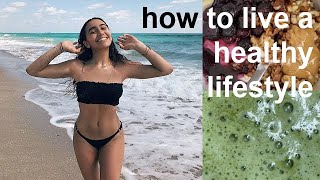 TEENAGE HEALTHY LIFESTYLE ROUTINE: 6am workout, school, and what I eat!