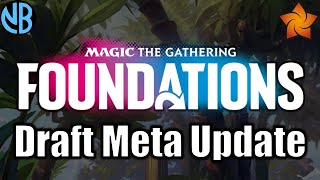 MTG FOUNDATIONS DRAFT META UPDATE!!! Best Decks, Underrated Cards, and MORE!!!