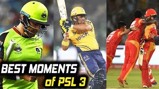 BEST MOMENTS of PSL 3 | That You Never Forget | HBL PSL