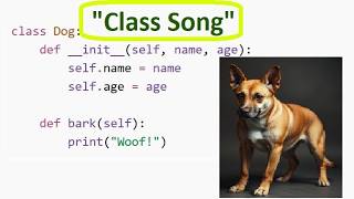 The "Class Song" in Python Programming