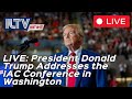 🔴LIVE: President Donald Trump Addresses the IAC Conference in Washington