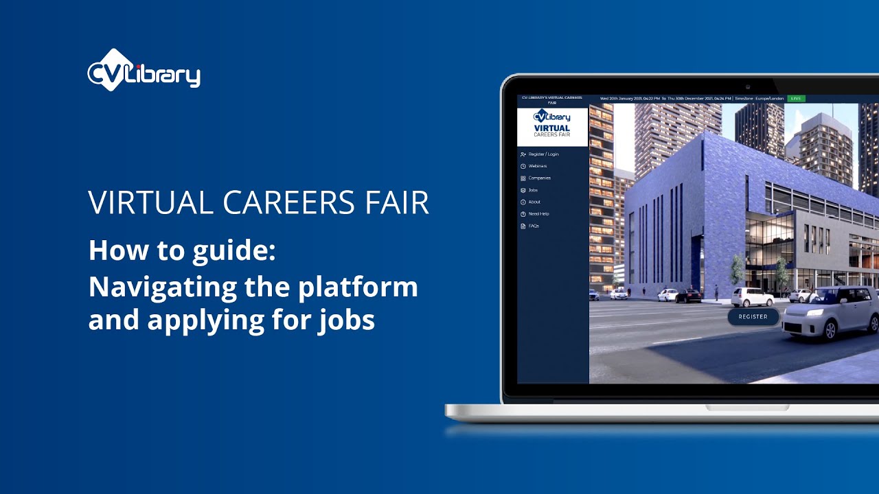 How Do Virtual Careers Fairs Work Youtube
