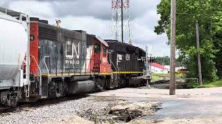 CN L588 passing through Sparta, Illinois