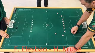 Subbuteo: Leibniz Pokal Finale F. Elesbao - H. Kruse