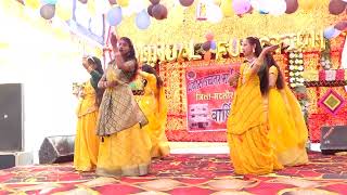 SARASWATI VANDANA - Dance Art performance by girls Prayas School Dhundharka