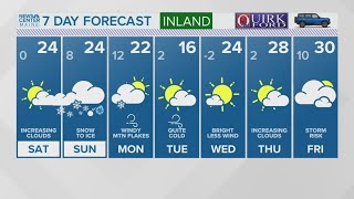 NEWS CENTER Maine Weather Video Forecast