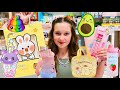 Back To School KAWAII Supplies! Sisters Play Family Vlog