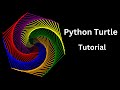 Python Turtle | ASMR Programming | Tutorial for Beginners