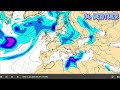 europe weather january 20 2025 ecmwf model precipitation rain storms in europe