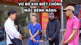 Đang mua xe lăn bất ngờ người đàn ông bị vợ bỏ vì mắc bệnh hiểm nghèo đến nhờ giúp đỡ.