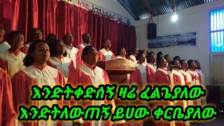 GOFA A Choir ጎፋ ኤ ኳየር መዘምራን // እንድትቀድሰኝ ዛሬ ፈልጌያለው // በ ወልድያ ሐዋርያዊት ቤተክርስትያን