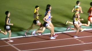 20180825鞘ヶ谷記録会 男子5000m第8組