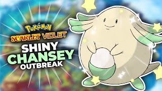 Shiny Chansey (Outbreak) in Pokemon Scarlet \u0026 Violet