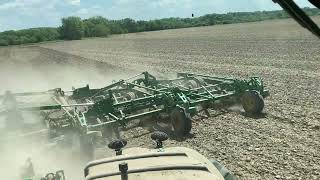 John Deere 9520RX Running Tillage